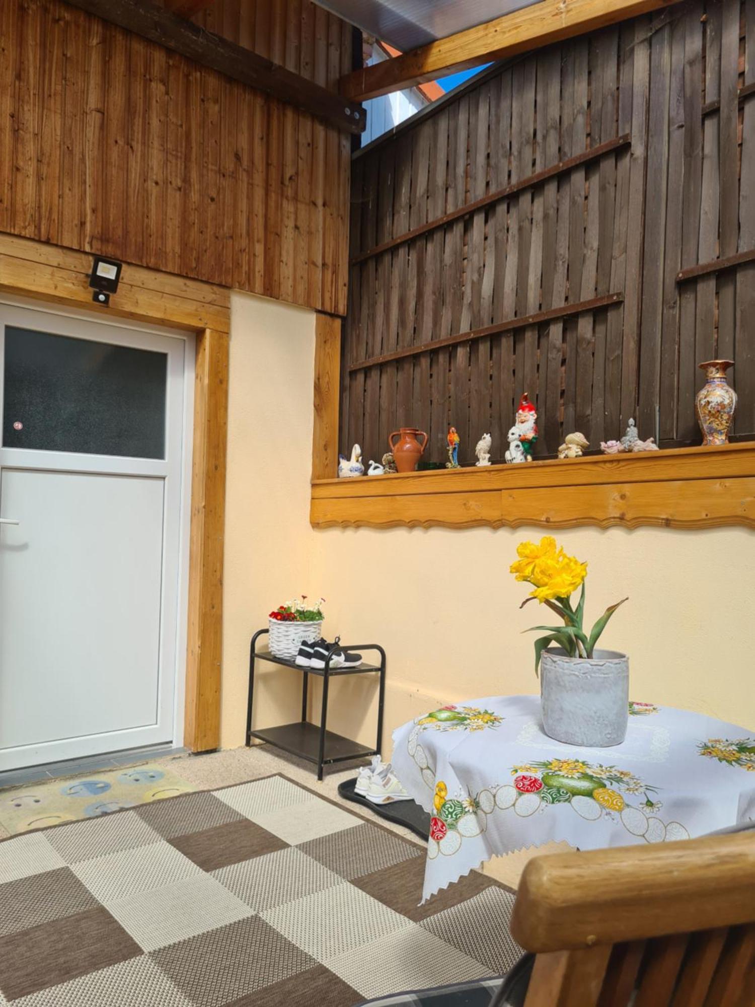 Ferienwohnung Weisskopf Alkersleben Екстер'єр фото