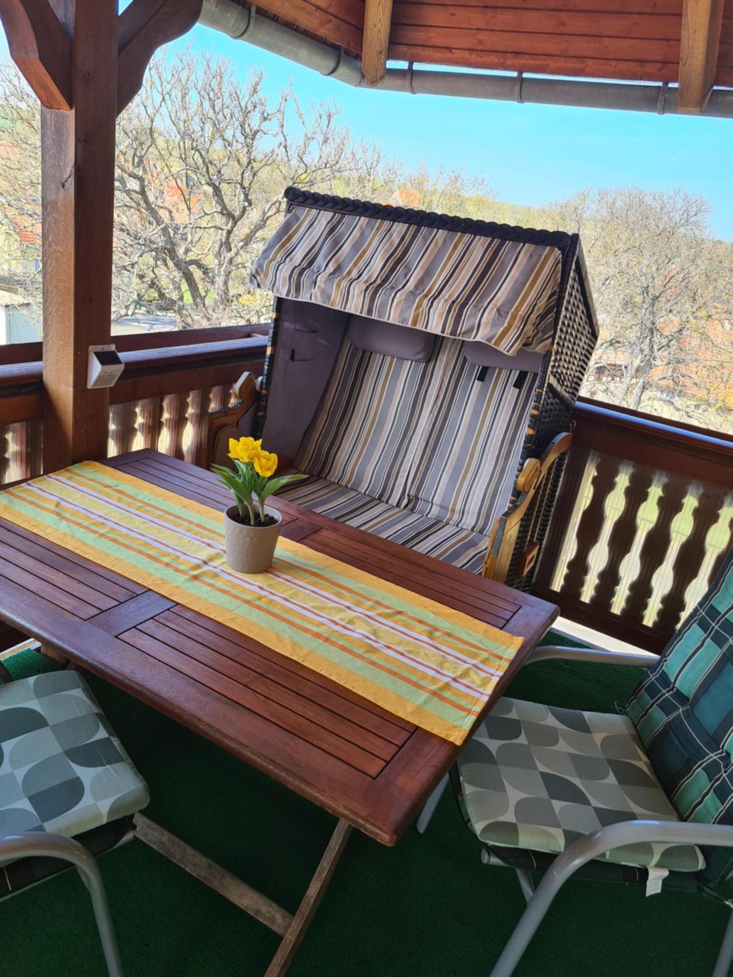 Ferienwohnung Weisskopf Alkersleben Екстер'єр фото