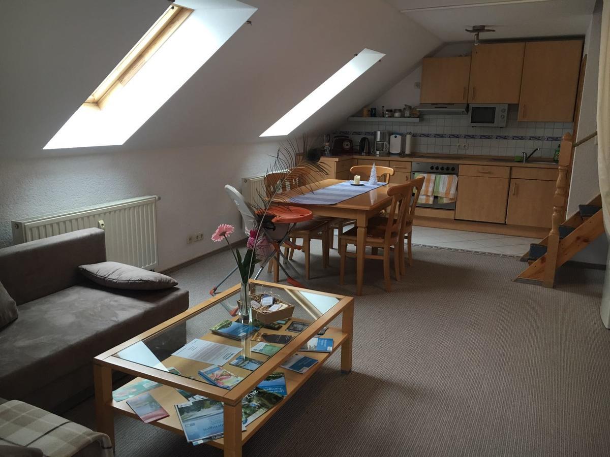 Ferienwohnung Weisskopf Alkersleben Екстер'єр фото